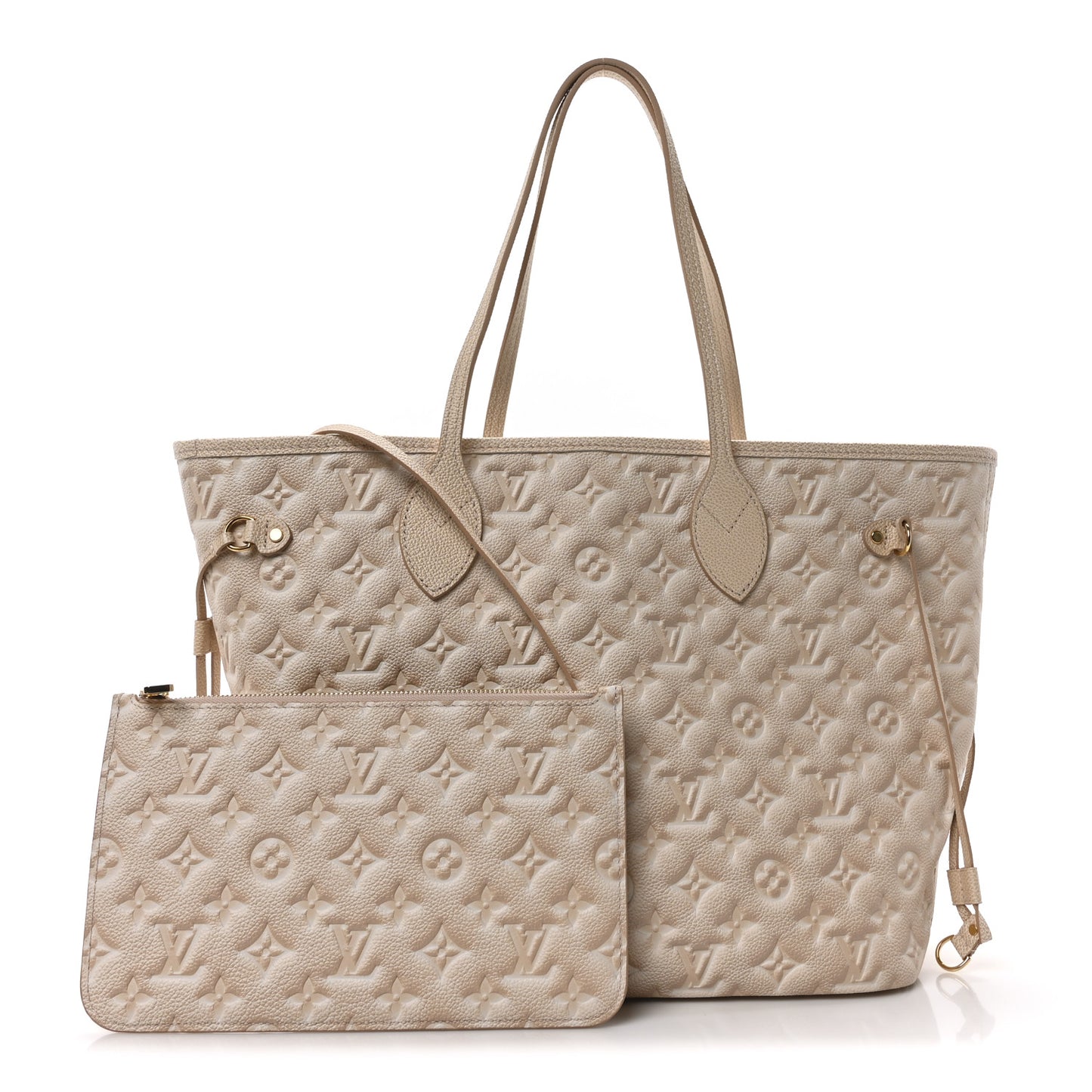 Empreinte Monogram Summer Stardust Neverfull MM Beige Clair