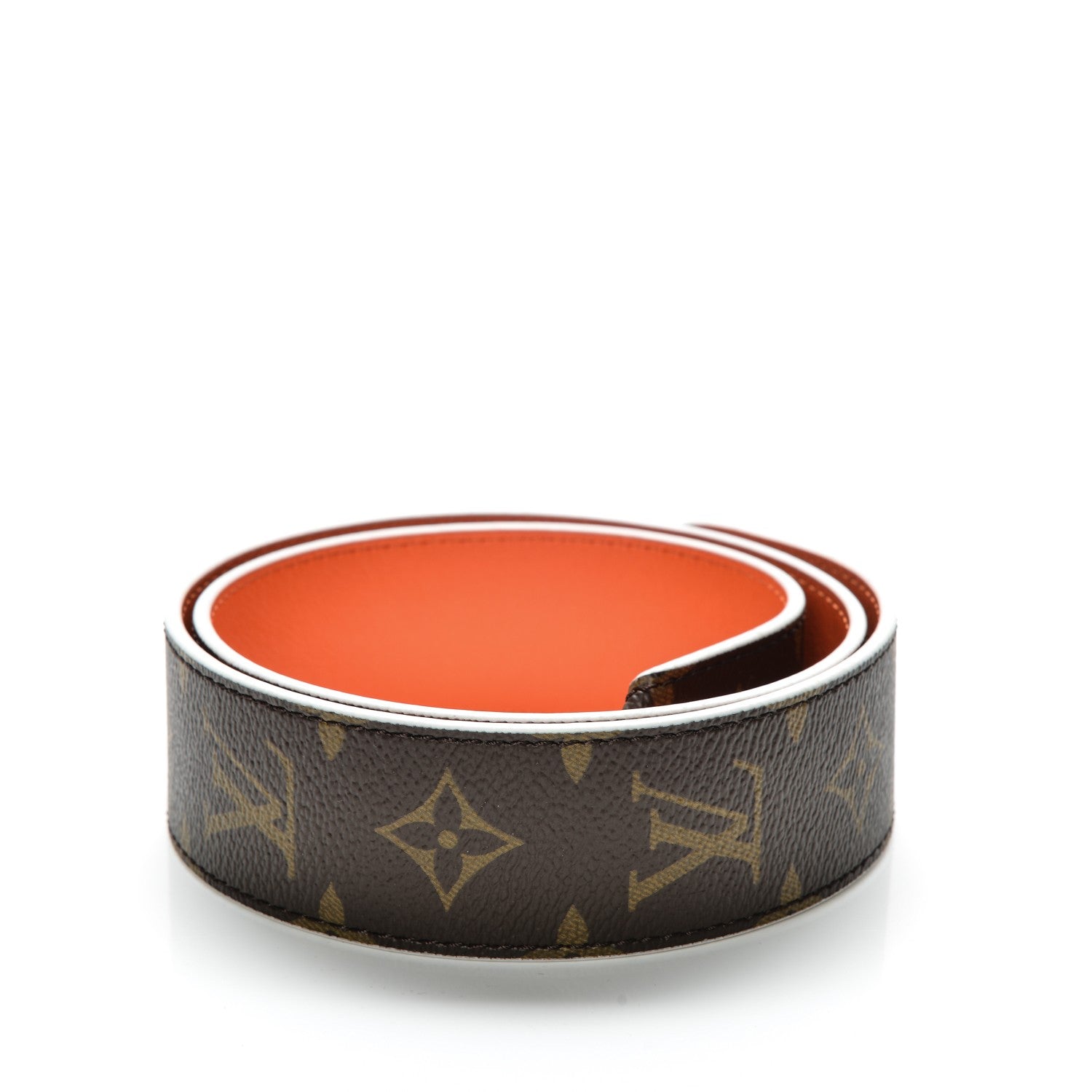 Louis Vuitton Monogram Bandouliere Shoulder Strap Orange 2 of 4