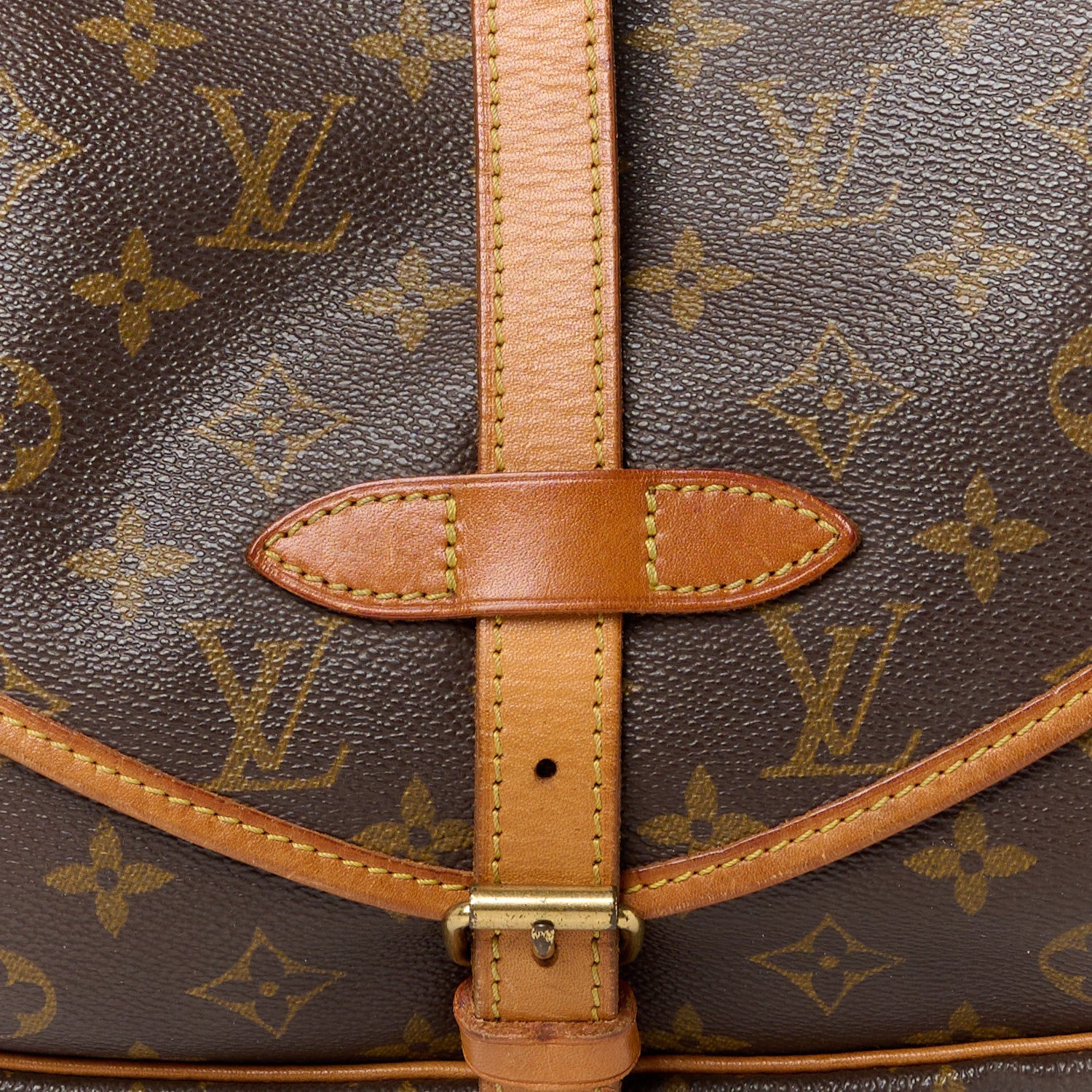 Louis Vuitton Monogram Saumur 30 10 of 16