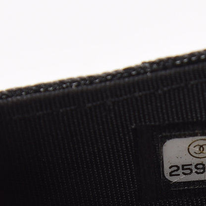 Chanel Caviar Quilted Boy Flap Card Holder Black 8 of 9