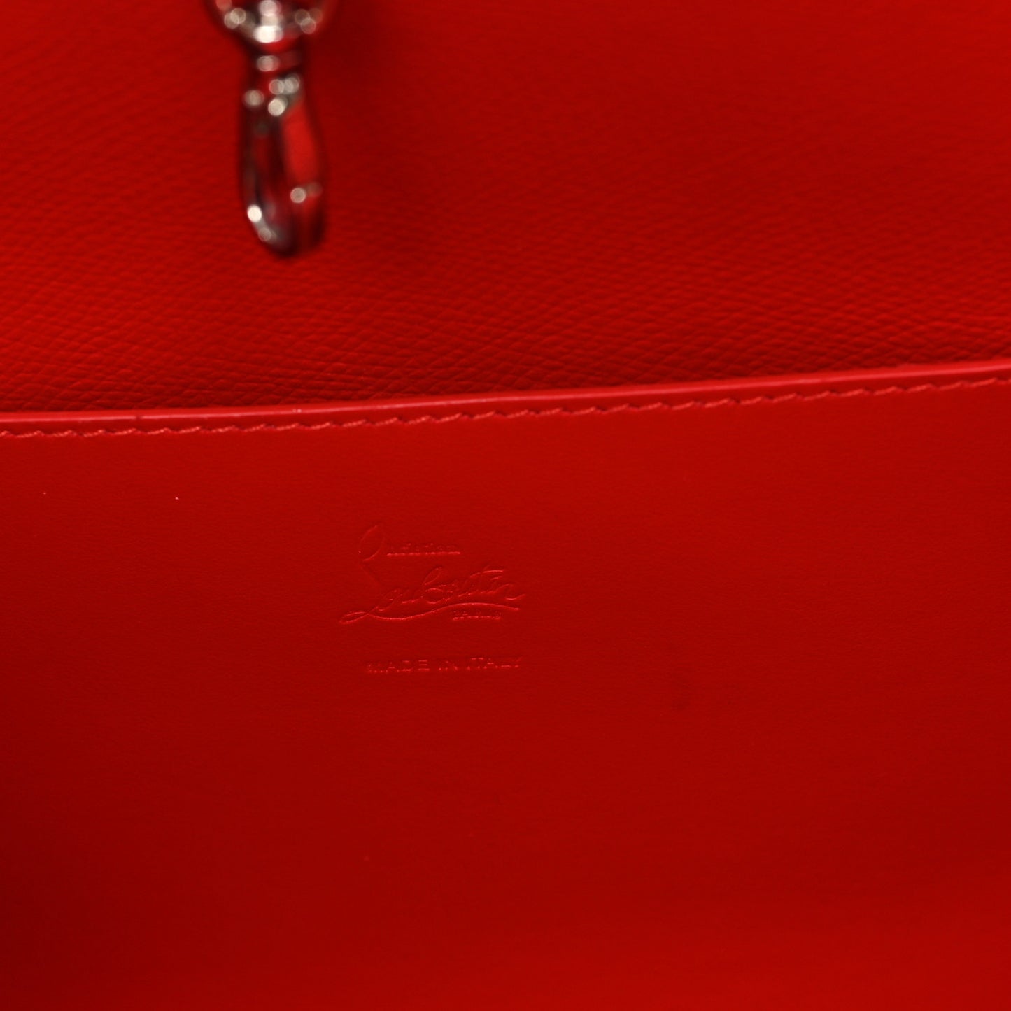 Calfskin Empire Leopard Print Spiked Small Cabarock Shopper Tote Brown