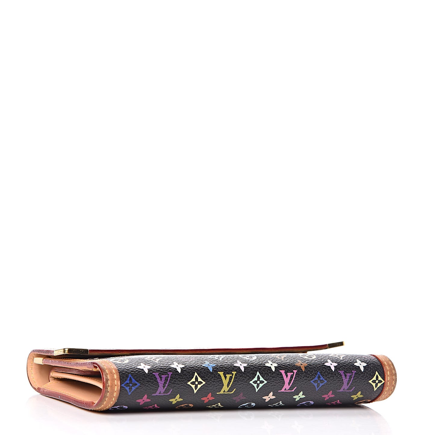 Monogram Multicolor Porte Tresor International Wallet Black