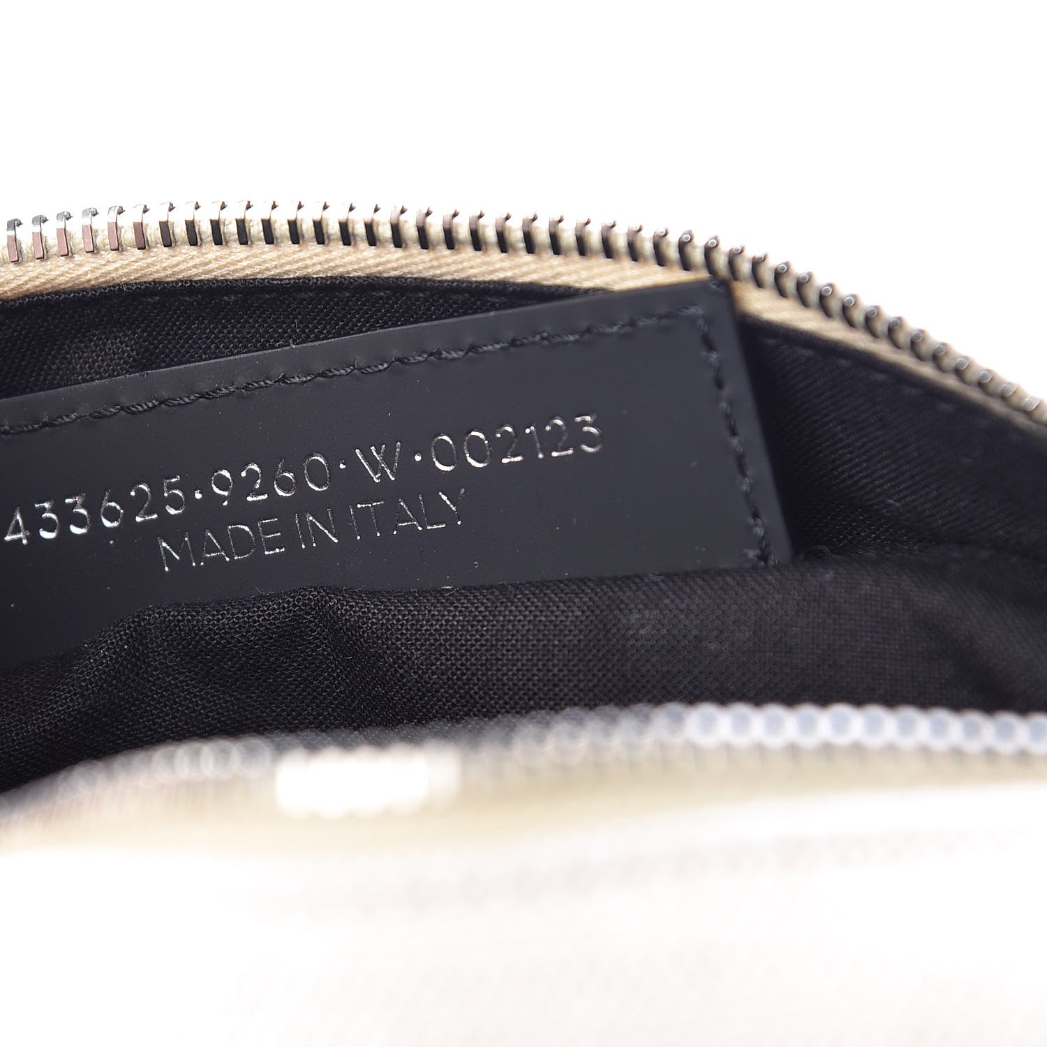 Balenciaga Cotton Canvas Calfskin Neo Lift Belt Bag Natural Black 9 of 10