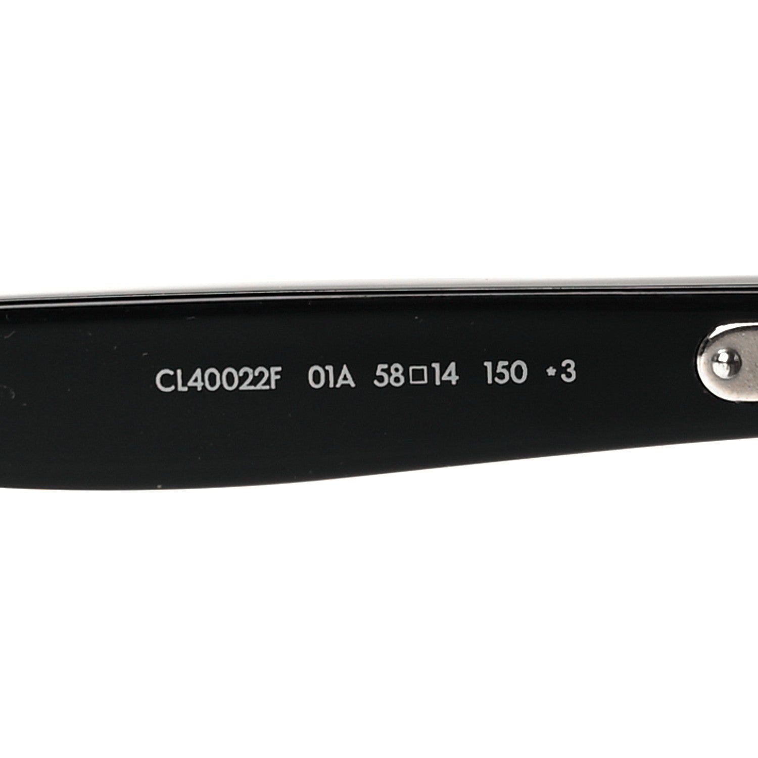 Celine Acetate Sunglasses CL40022F Black 6 of 6