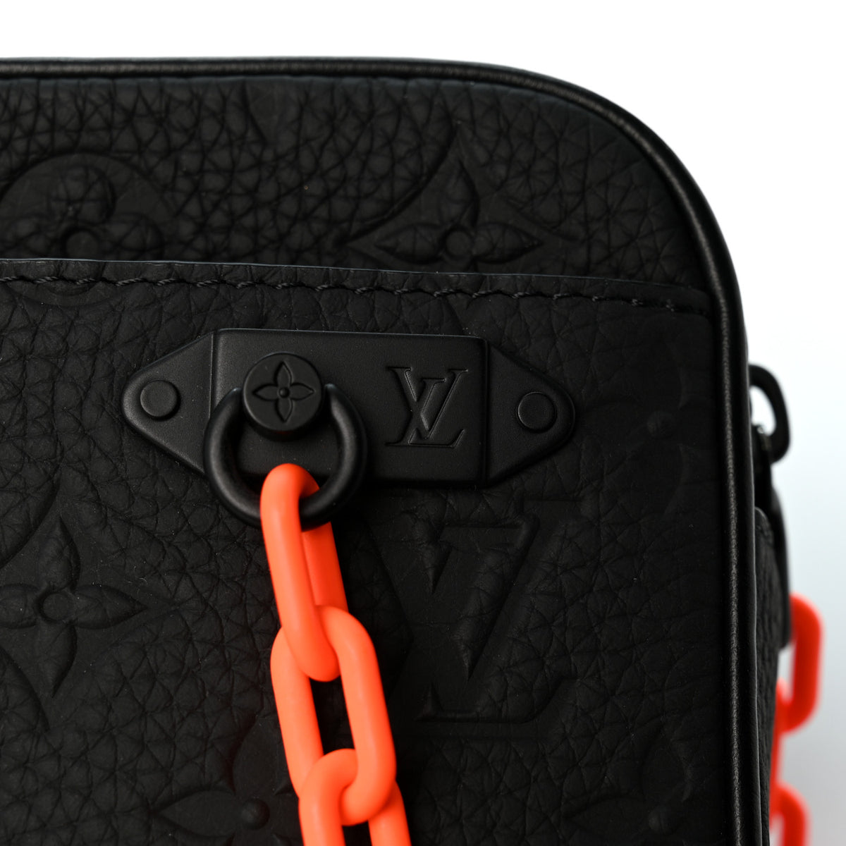 Taurillon Monogram Uniformes Solar Ray Soft Pochette Volga Belt Bag Black