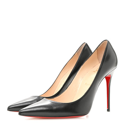Christian Louboutin Shiny Nappa Decollete 554 100 Pumps 40.5 Black 4 of 9