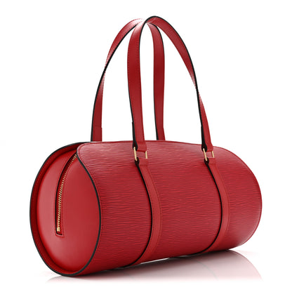 Louis Vuitton Epi Soufflot Castillan Red 3 of 10