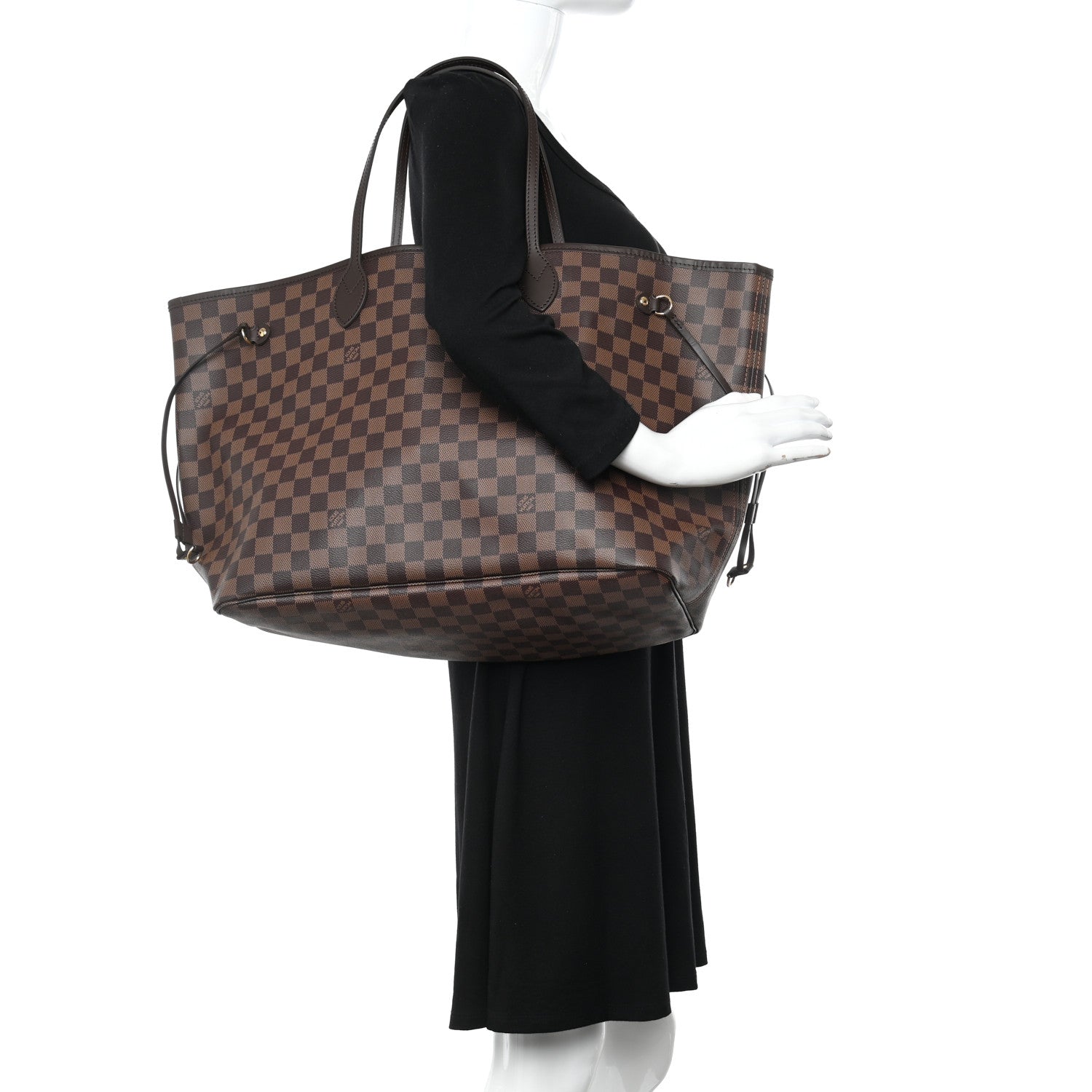 Louis Vuitton Damier Ebene Neo Neverfull GM 2 of 11