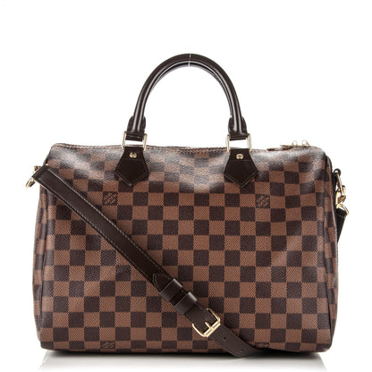 Louis Vuitton Damier Ebene Speedy Bandouliere 30 1 of 7