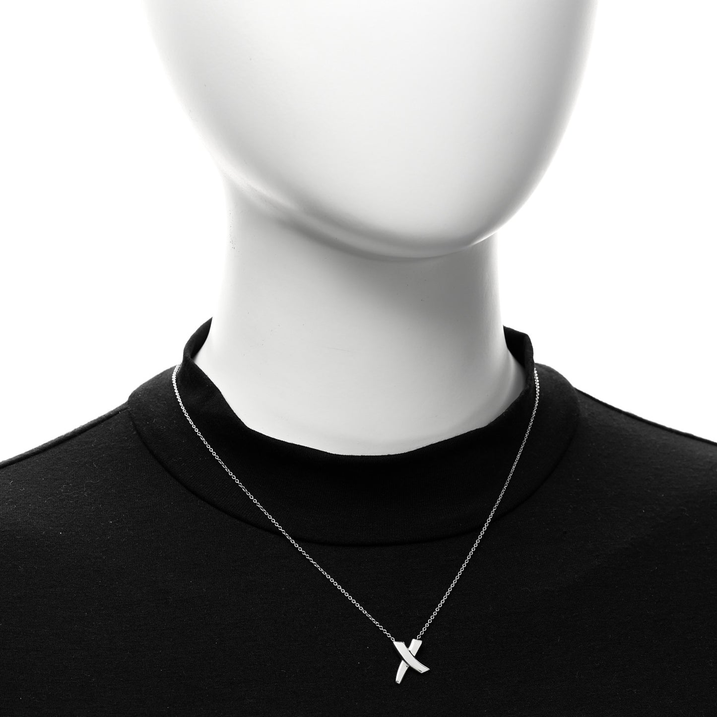 Sterling Silver Paloma Picasso Graffiti X Pendant Necklace