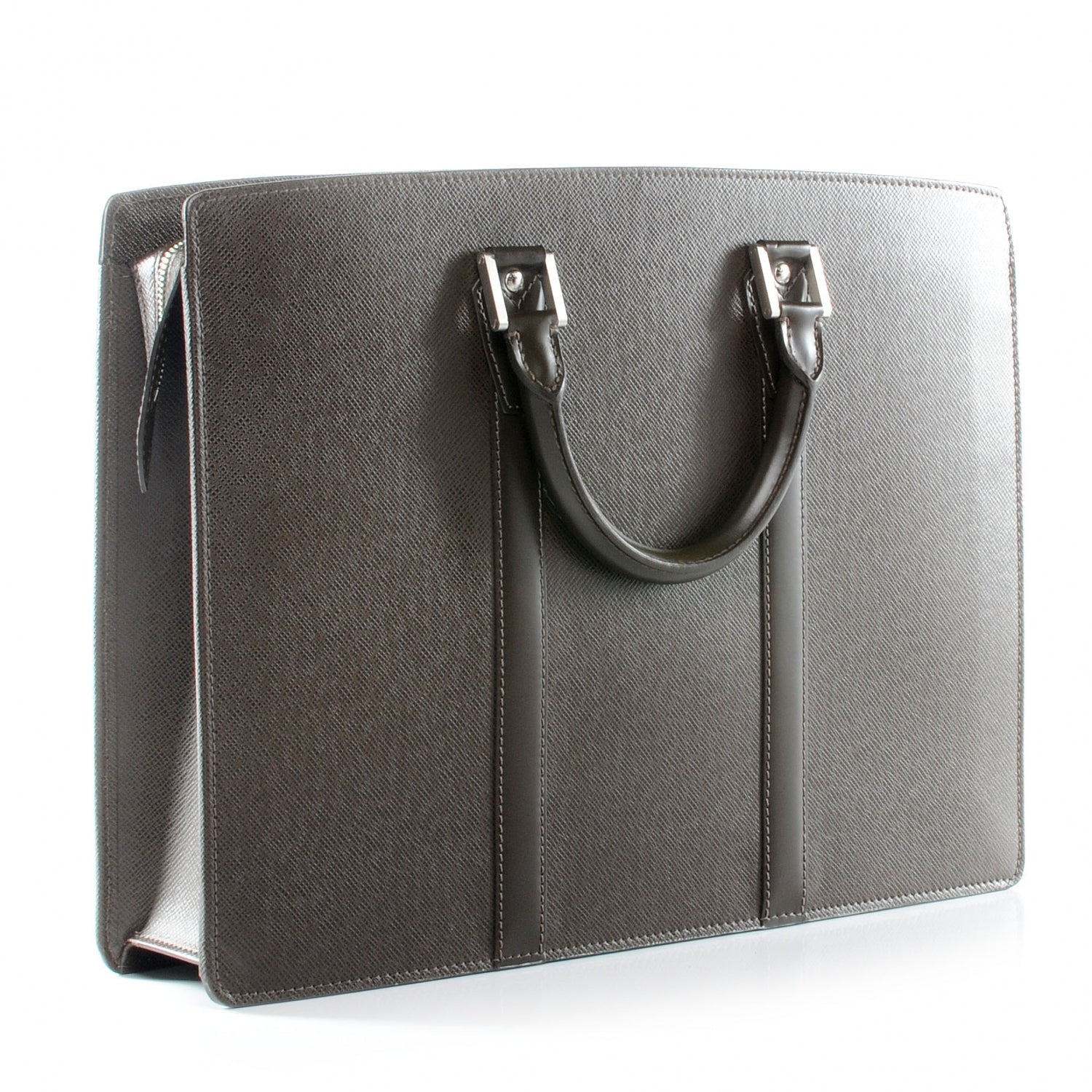 Louis Vuitton Taiga Lozan Briefcase Grizzli 4 of 9