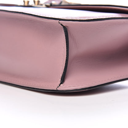 Valentino Garavani Vitello Medium Glam Lock Rockstud Flap Water Rose 10 of 11
