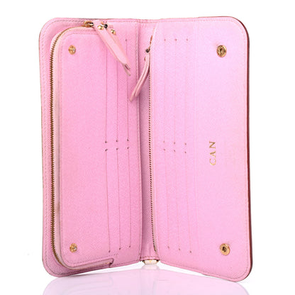 Louis Vuitton Monogram Multicolor Insolite Wallet White Litchi 4 of 4