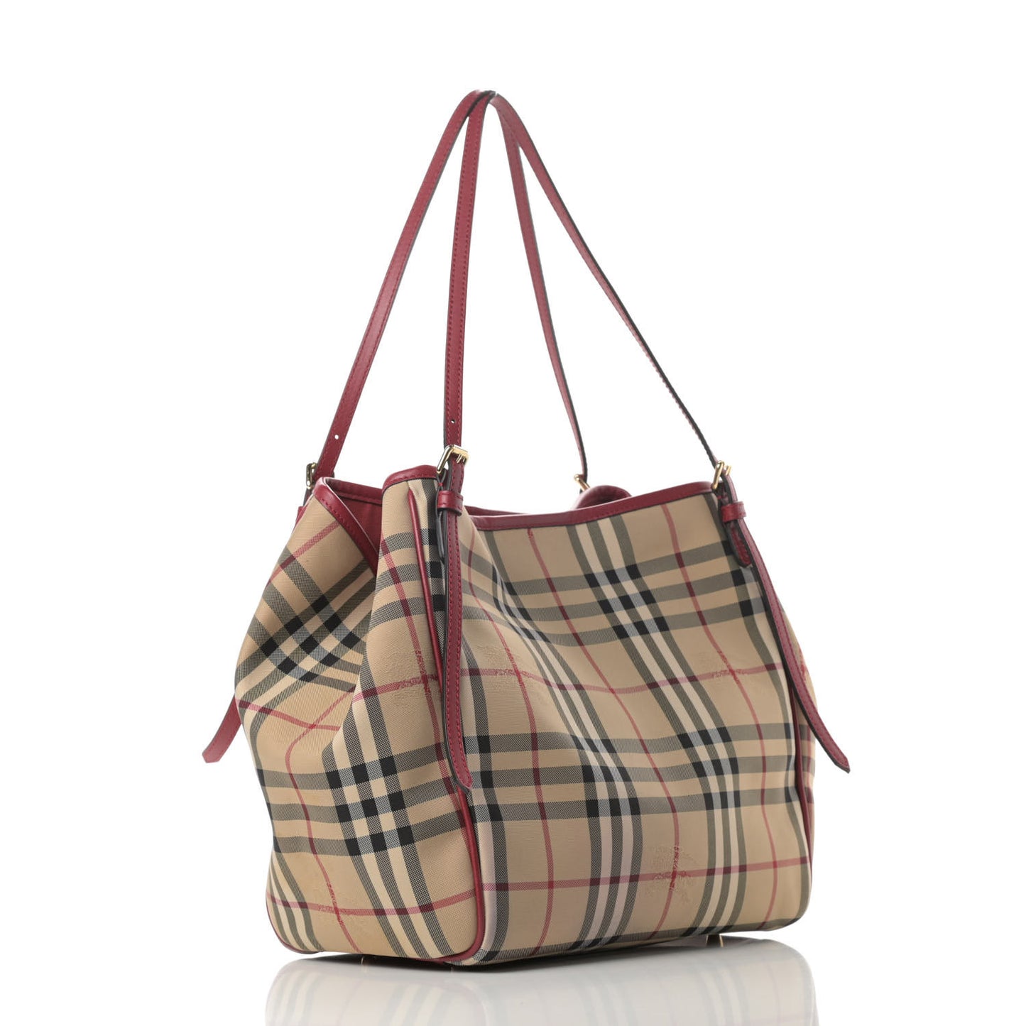 Horseferry Check Small Canterbury Tote Antique Rose
