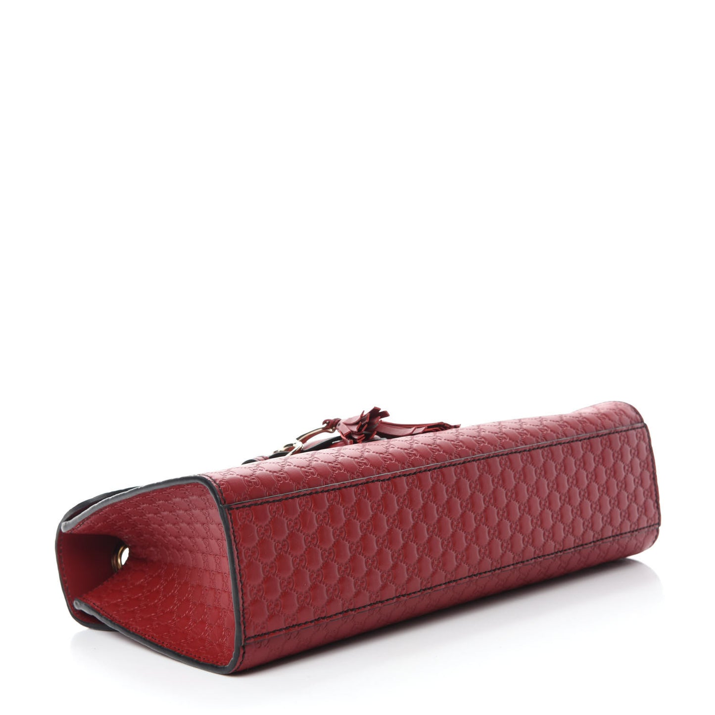 Microguccissima Medium Emily Chain Shoulder Bag Red