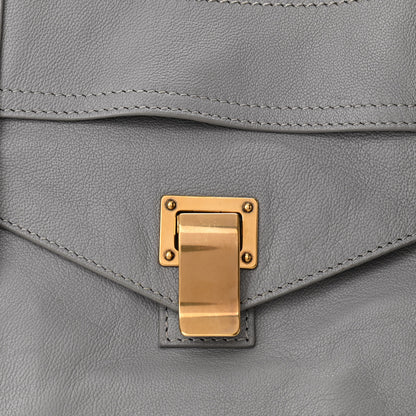 Proenza Schouler Lambskin Medium PS1 Satchel Concrete Grey 7 of 9