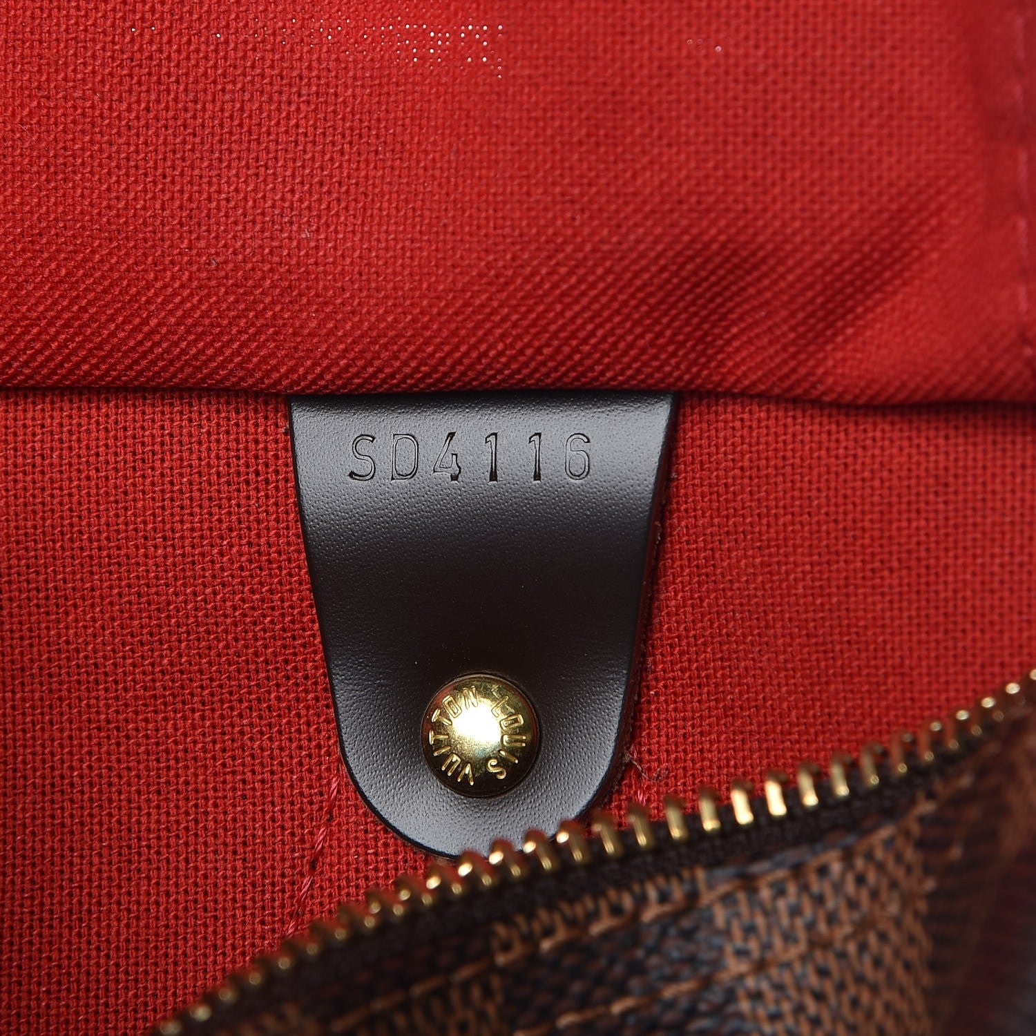 Louis Vuitton Damier Ebene Speedy 30 7 of 7
