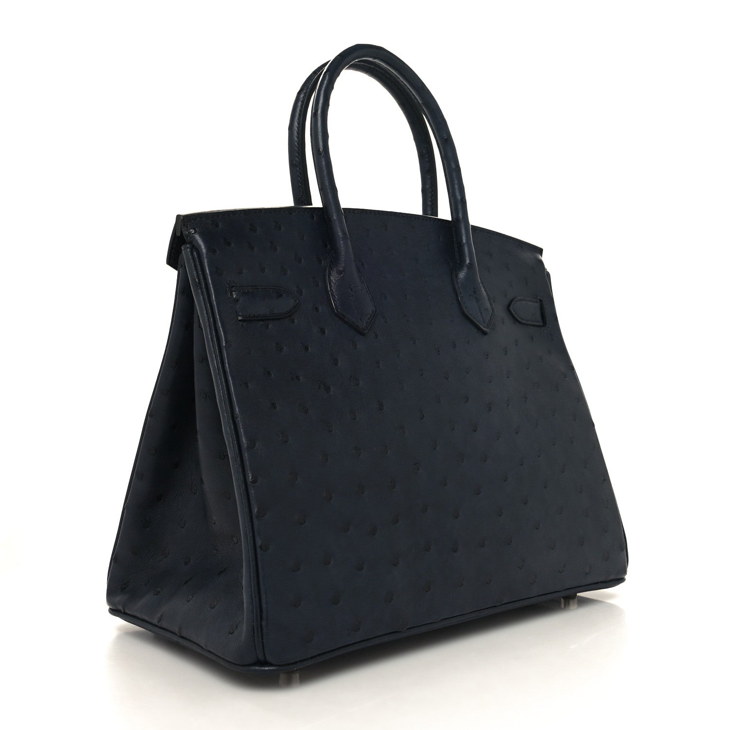 Hermes Ostrich Birkin 30 Bleu Indigo 4 of 14