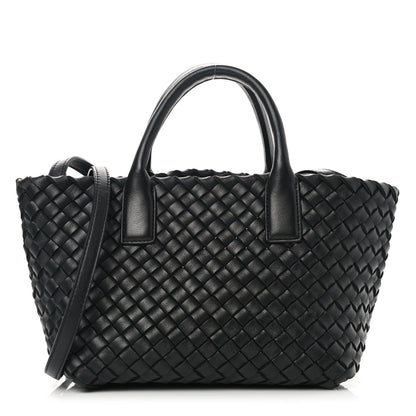 Bottega Veneta Nappa Intrecciato Mini Cabat Black 3 of 8