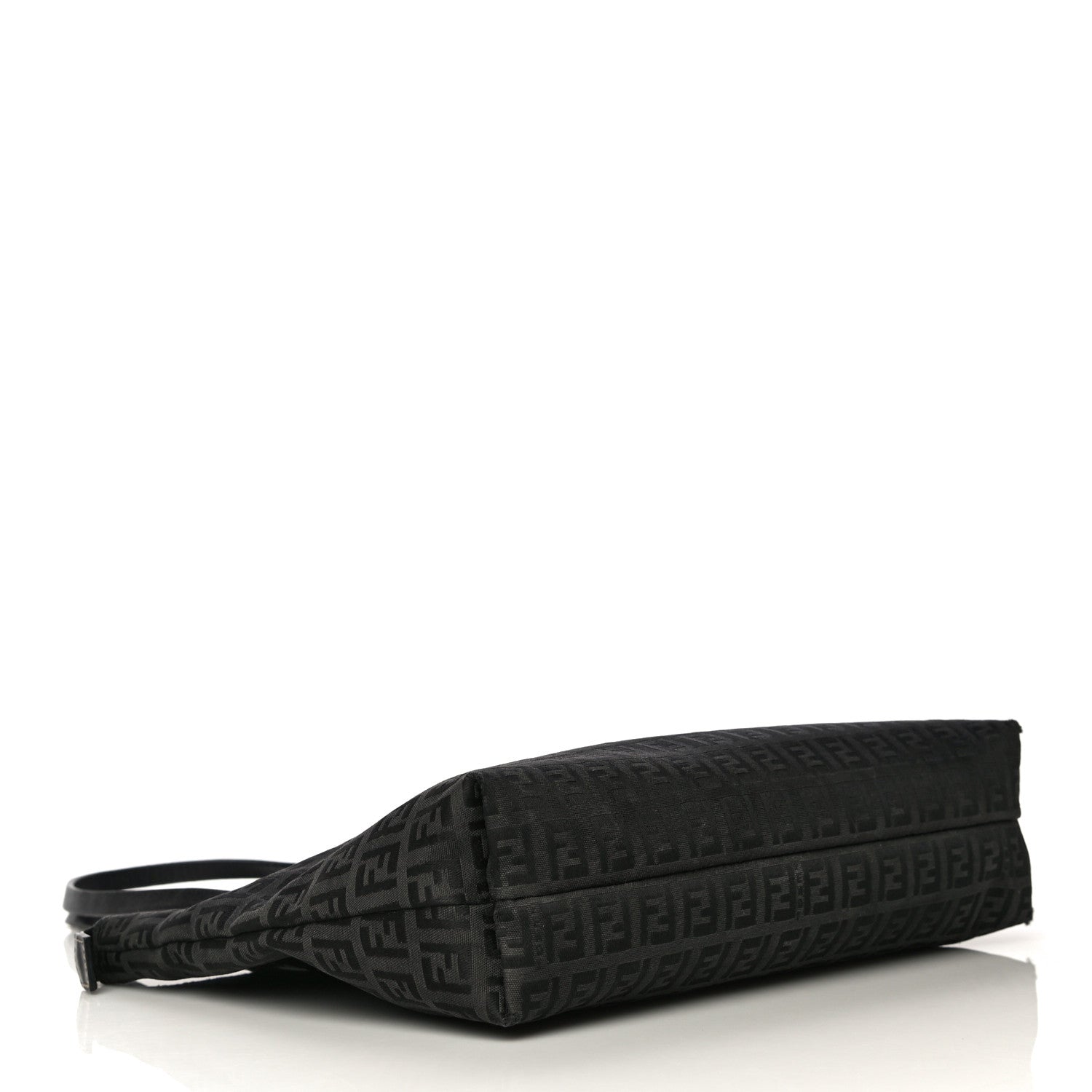Fendi Zucchino Roll Tote Black 4 of 14