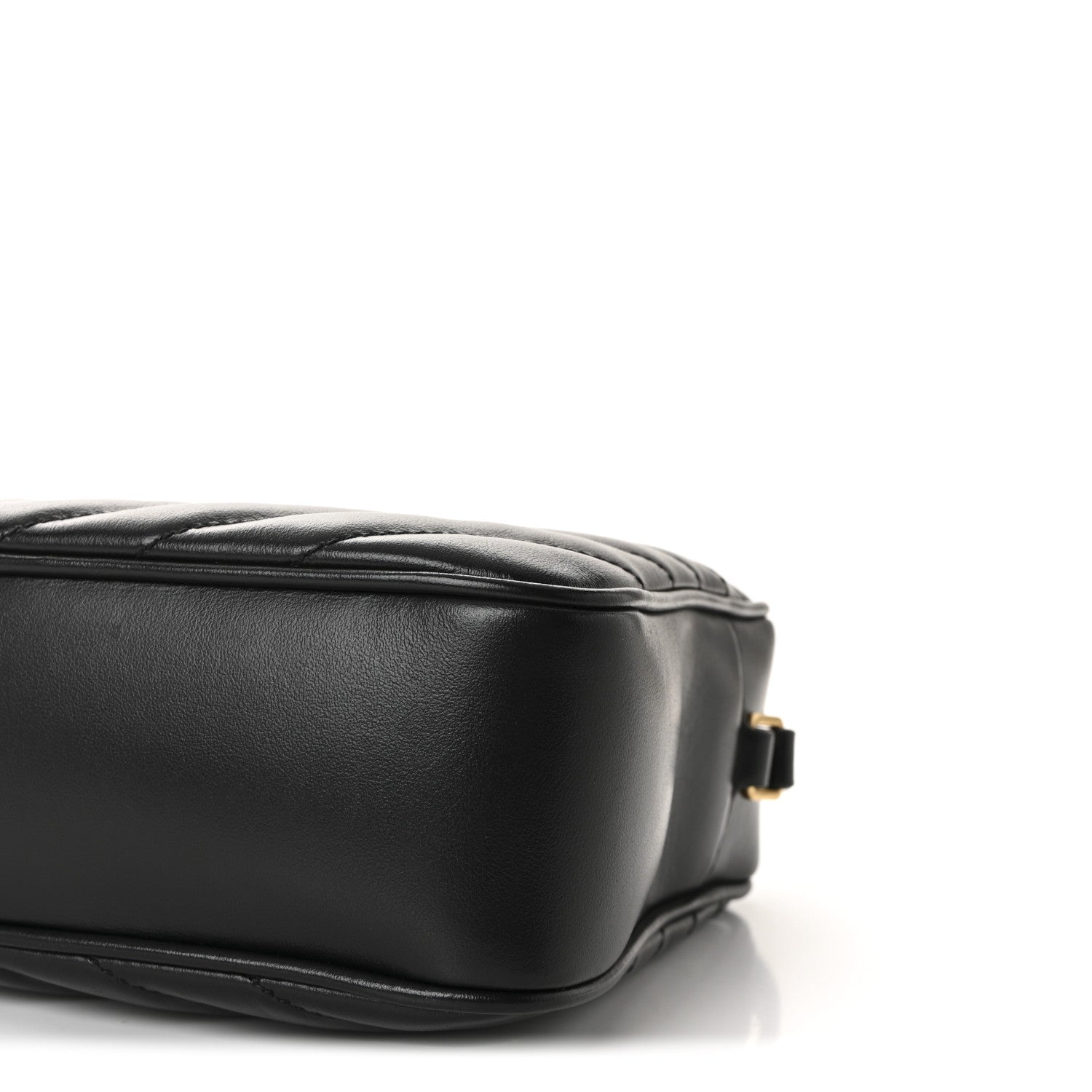 Saint Laurent Calfskin Matelasse Monogram Lou Camera Bag Black 9 of 9