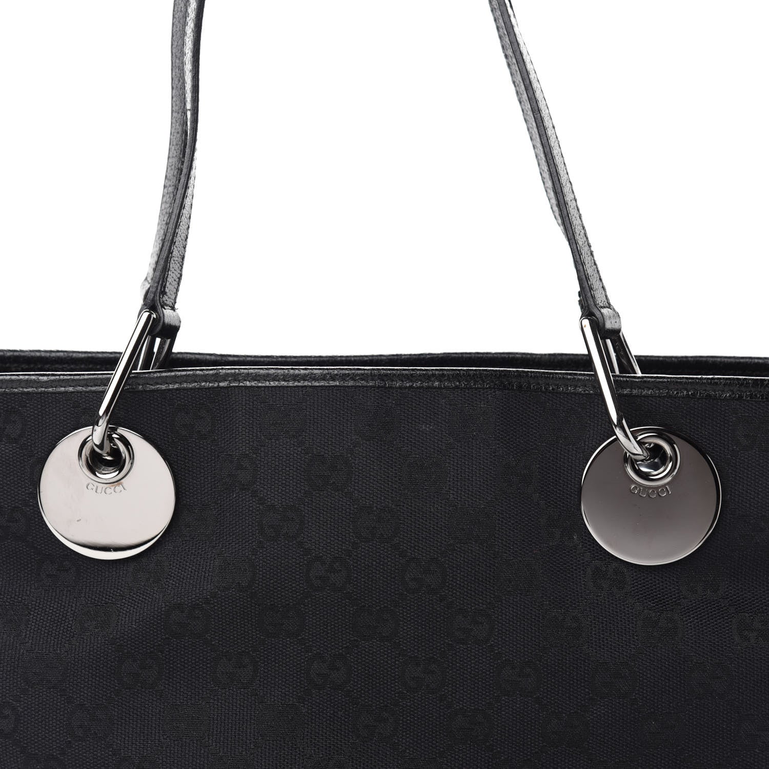 Gucci Monogram Large Eclipse Tote Black 10 of 10
