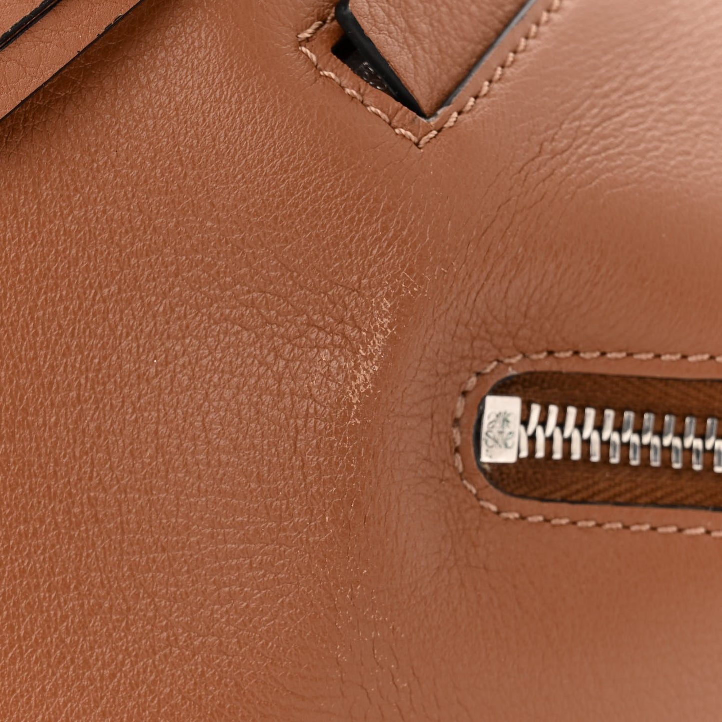 Calfskin Small Hammock Shoulder Bag Tan