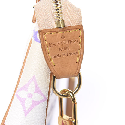 Louis Vuitton Monogram Multicolor Pochette Accessories White 6 of 11