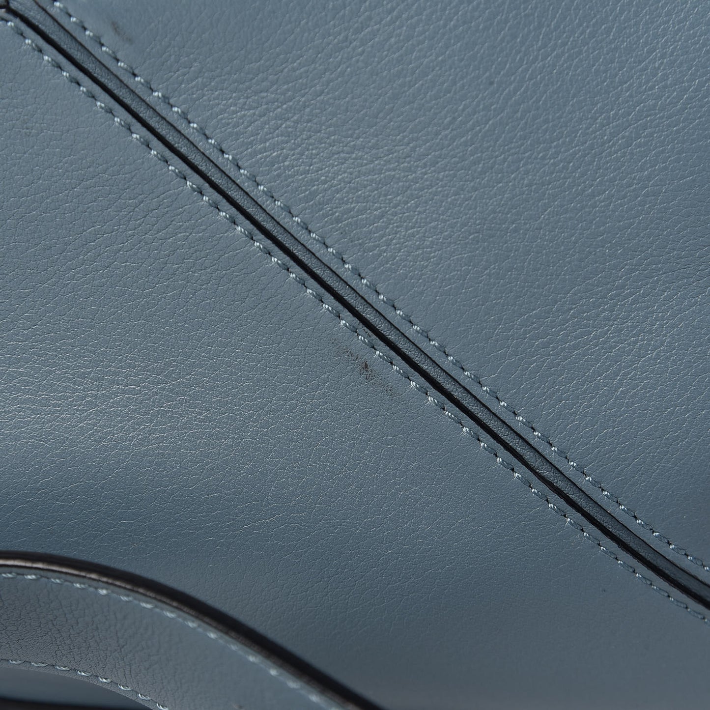 Calfskin Puzzle Bag Stone Blue