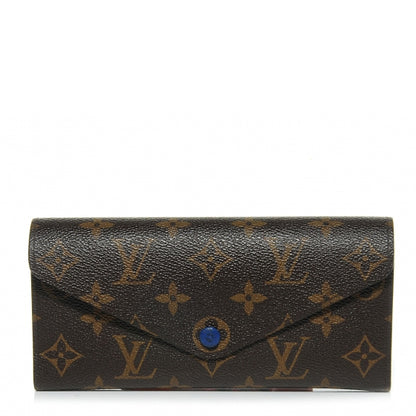 Louis Vuitton Monogram Josephine Wallet Blue 1 of 8