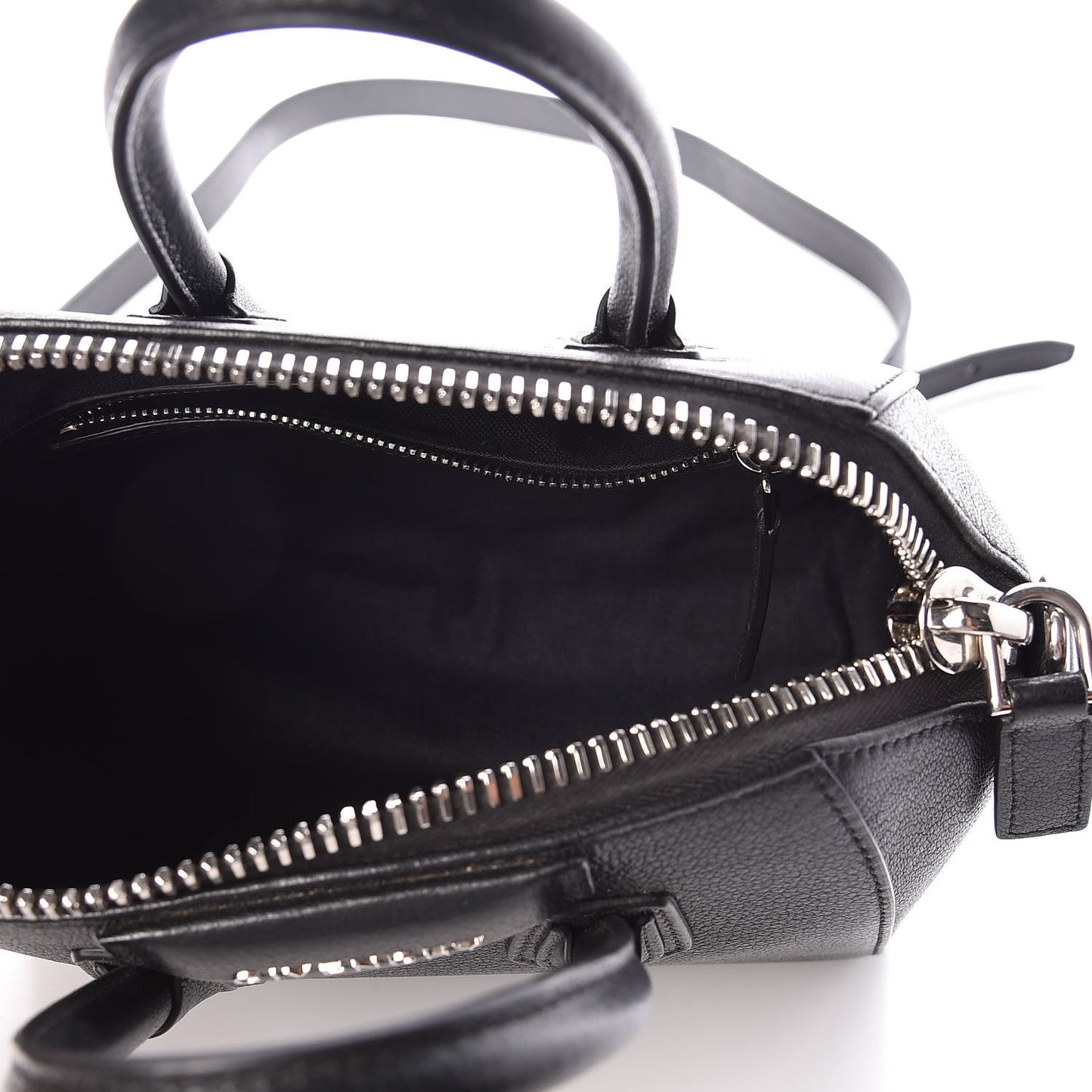 Sugar Goatskin Mini Antigona Black