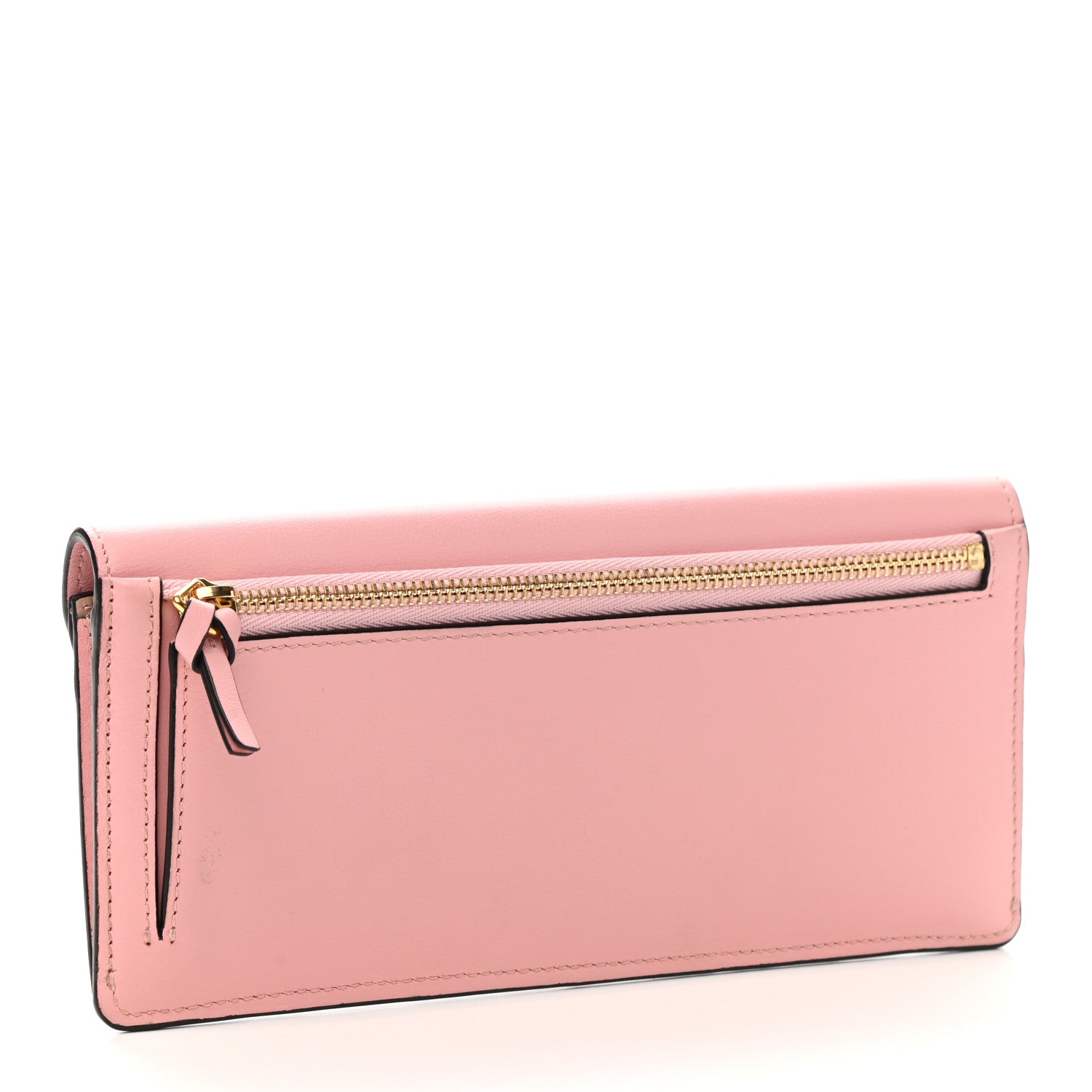 Chloe Calfskin Georgia Flap Wallet Washed Pink 3 of 9