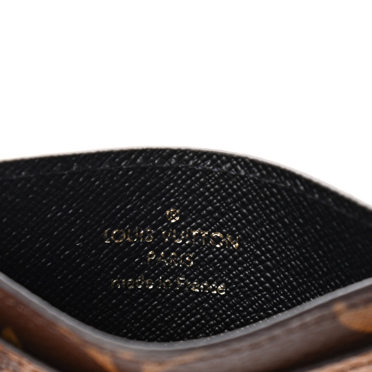 Reverse Monogram Card Holder