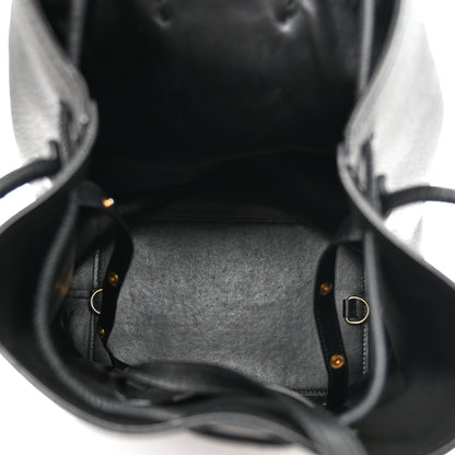 Tom Ford Calfskin Small Tassel Bucket Bag Black 6 of 17