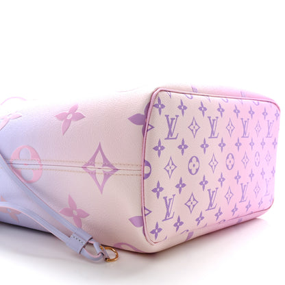 Louis Vuitton Monogram Giant Spring In The City Neverfull MM Sunrise Pastel 9 of 10