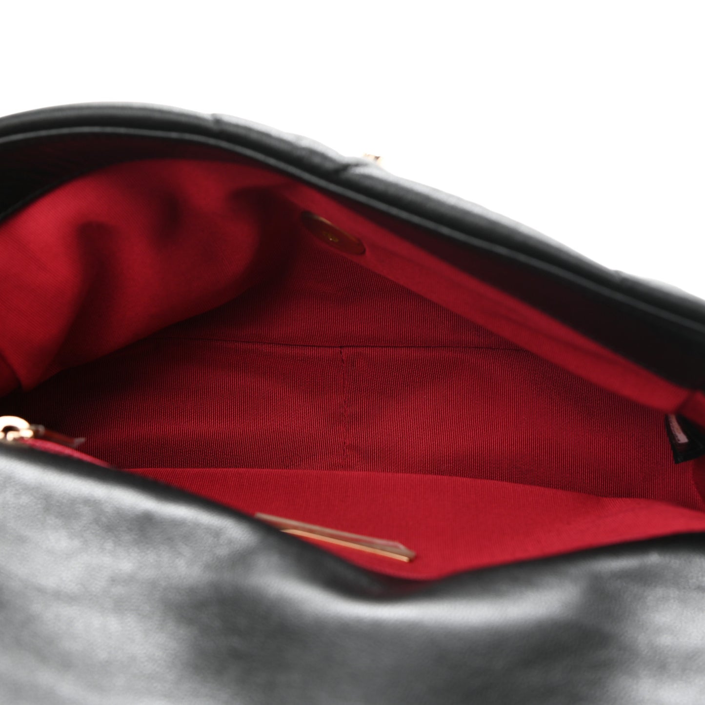Goatskin Quilted Medium Chanel 19 Flap Black