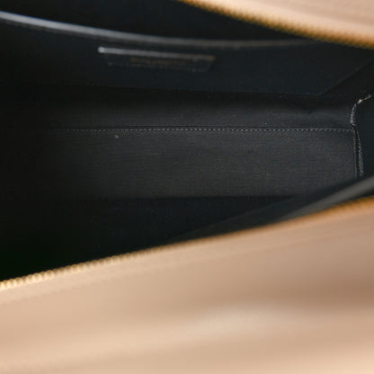 Saint Laurent Grain De Poudre Medium Uptown Tote Dark Beige 5 of 10
