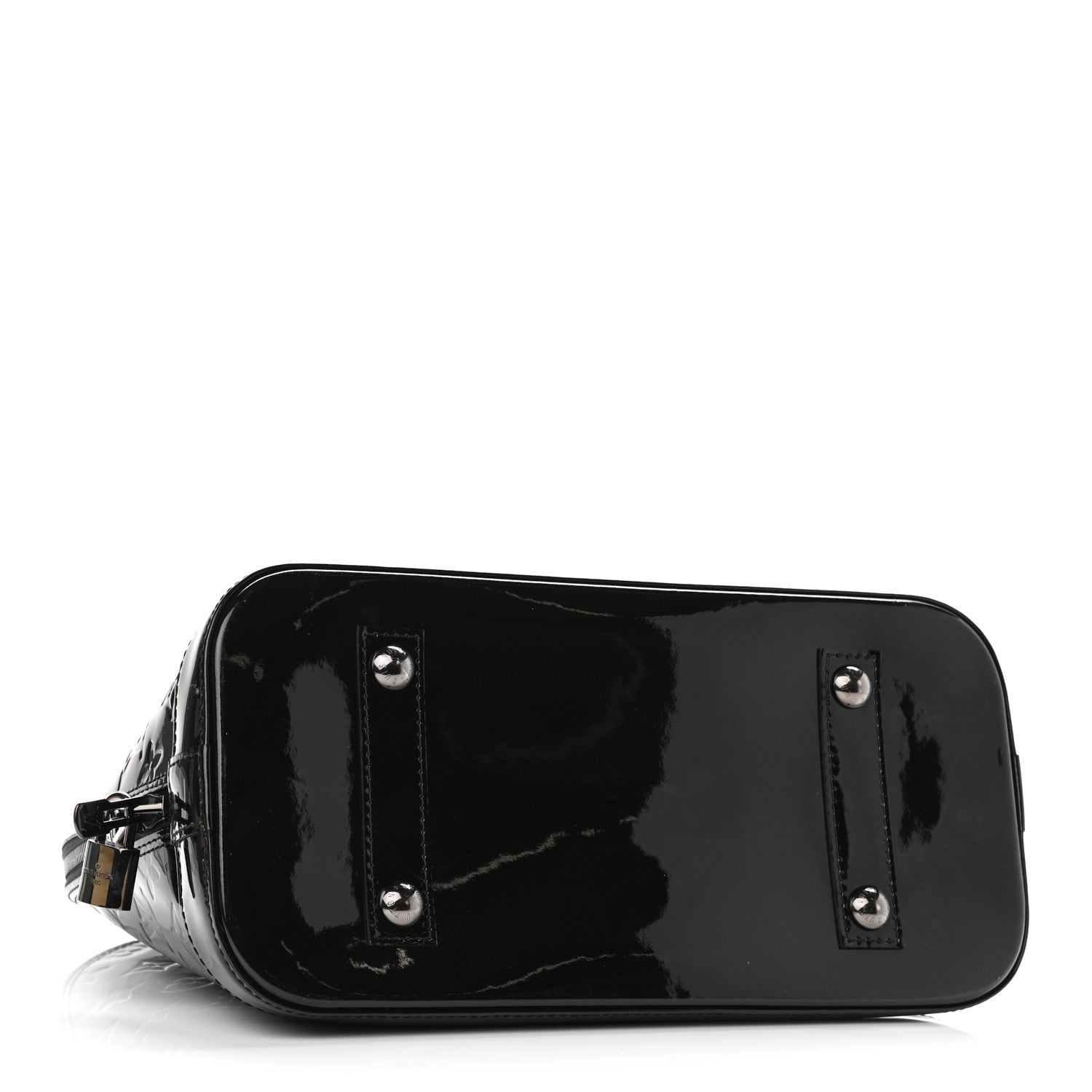 Louis Vuitton Vernis Alma PM Black 3 of 9