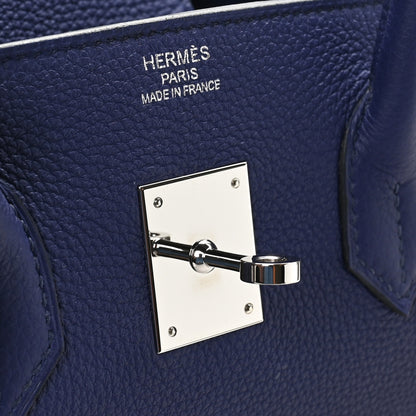 Hermes Togo Birkin 35 Bleu Encre 6 of 11