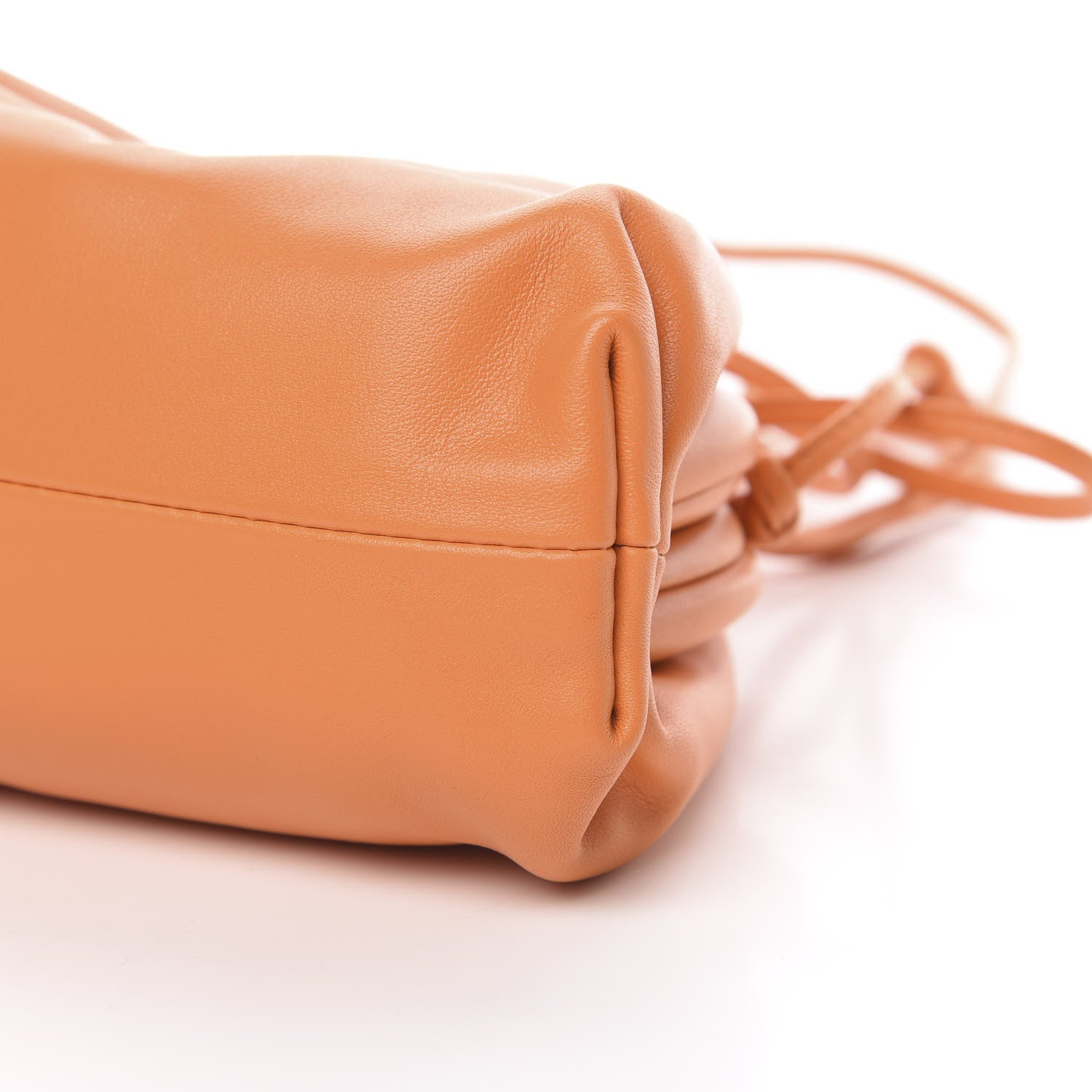 Bottega Veneta Butter Calfskin The Mini Pouch Light Orange 10 of 10