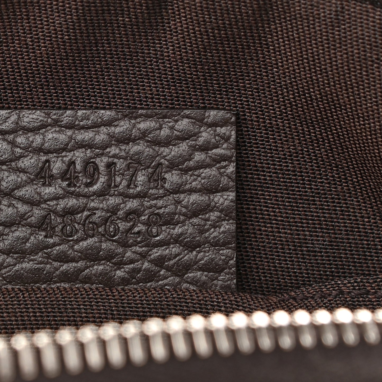 Monogram Belt Bag Dark Brown