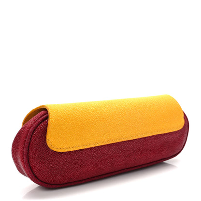 Louis Vuitton Galuchat Maestria Clutch Fuchsia 3 of 7