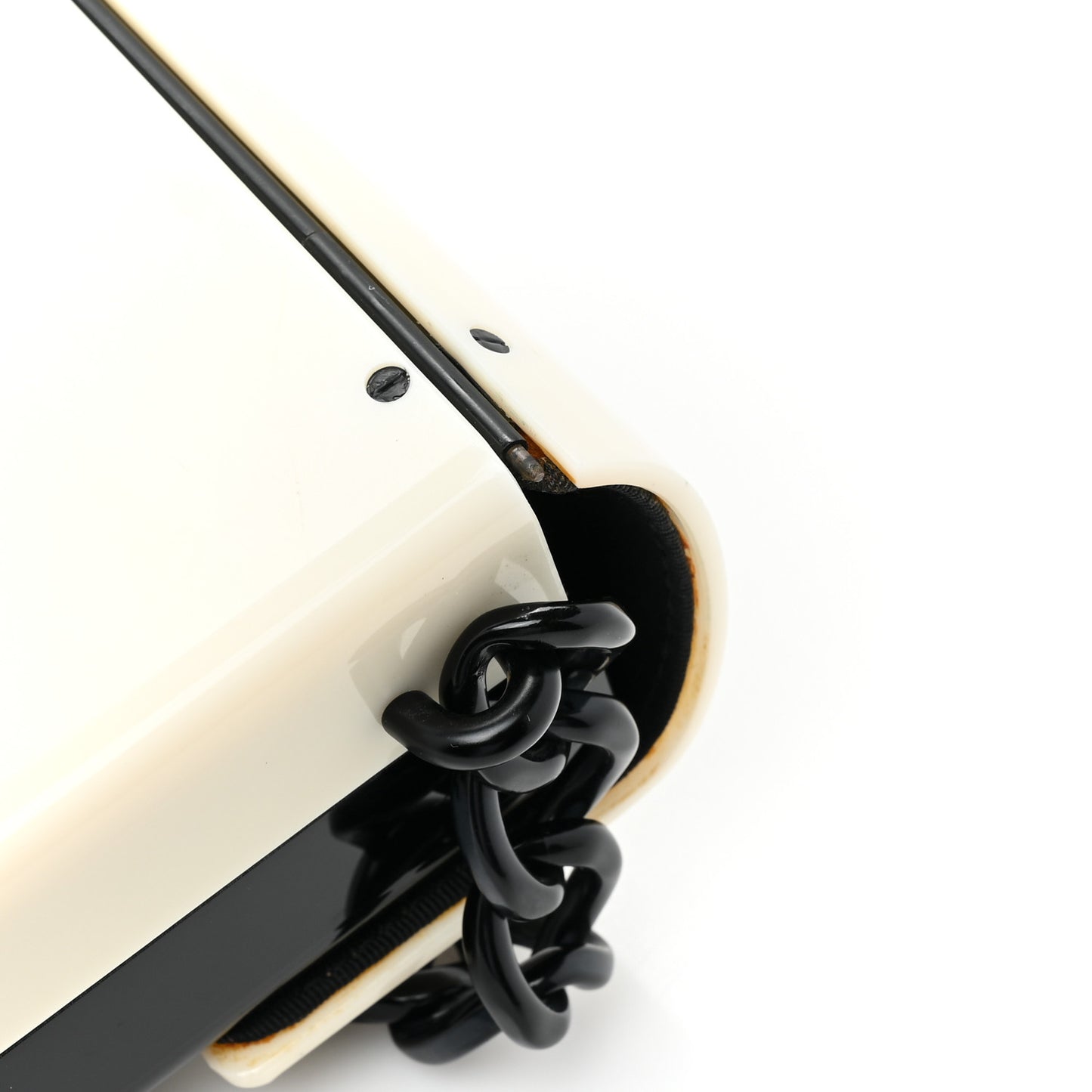 Acrylic Single Flap Black White