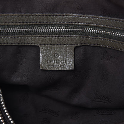 Gucci Monogram Medium Bamboo Bar Tote Olive 7 of 16
