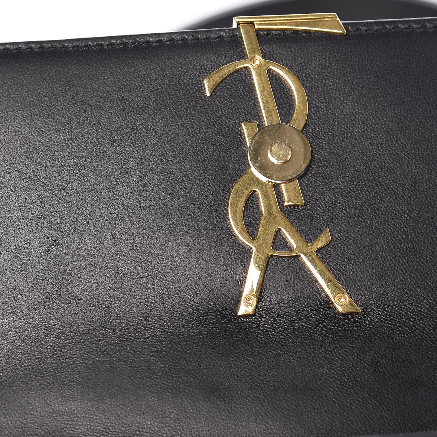 Lambskin Matelasse Monogram Small Vicky Chain Bag Black