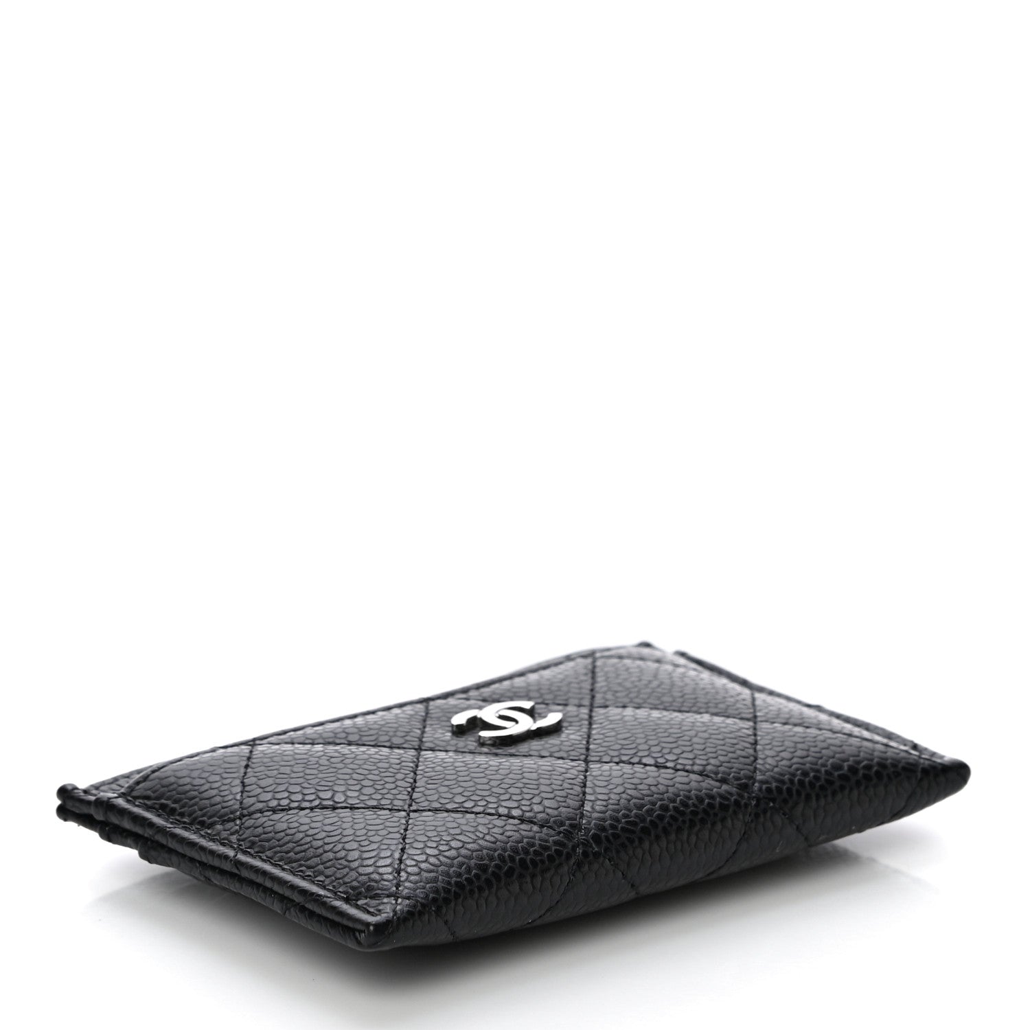 Chanel Caviar Quilted Card Holder Black 4 of 12