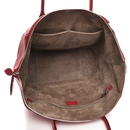 Louis Vuitton Veau Cachemire Soft Lockit MM Framboise 5 of 9