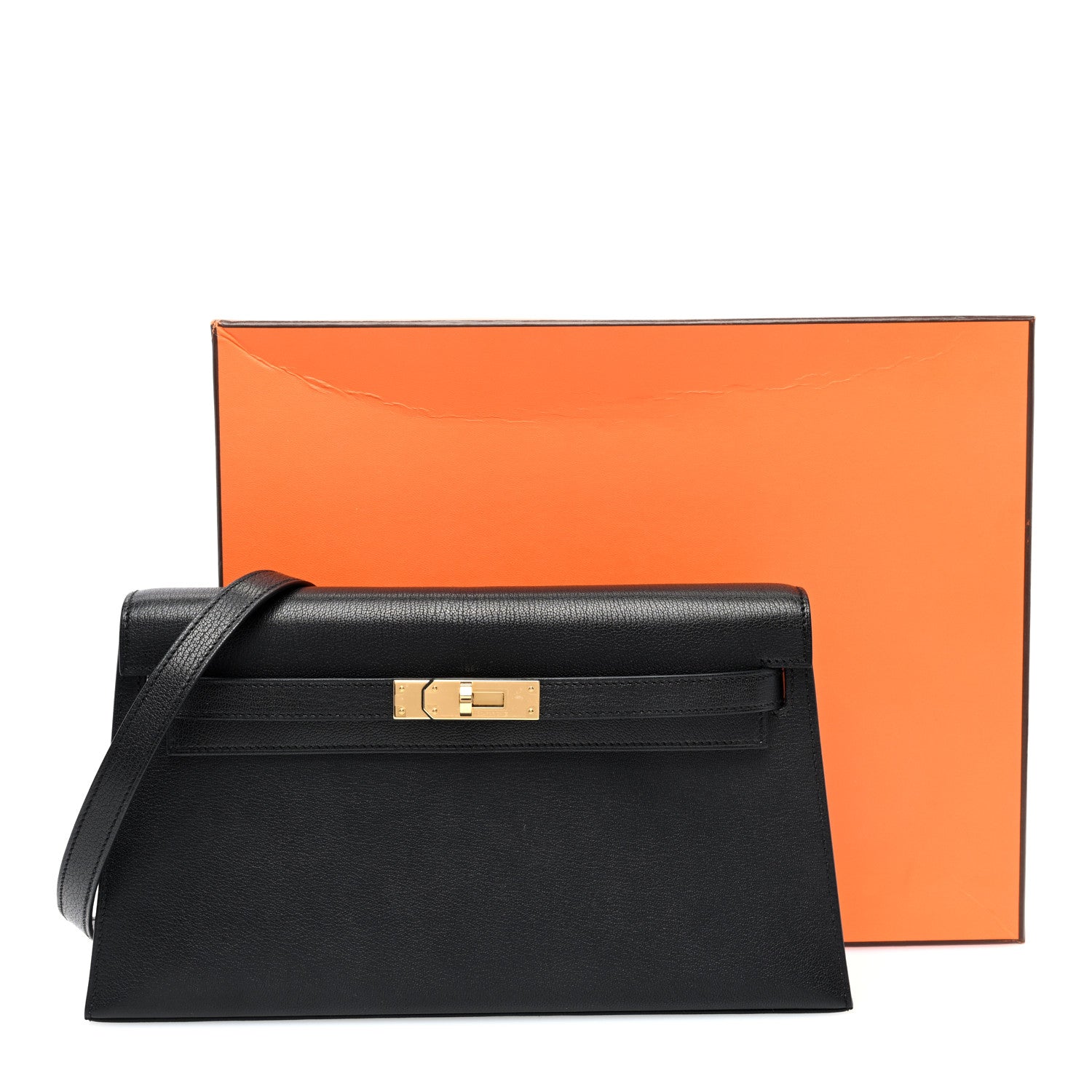 Hermes Chevre Chamkila Kelly Elan Black 11 of 11
