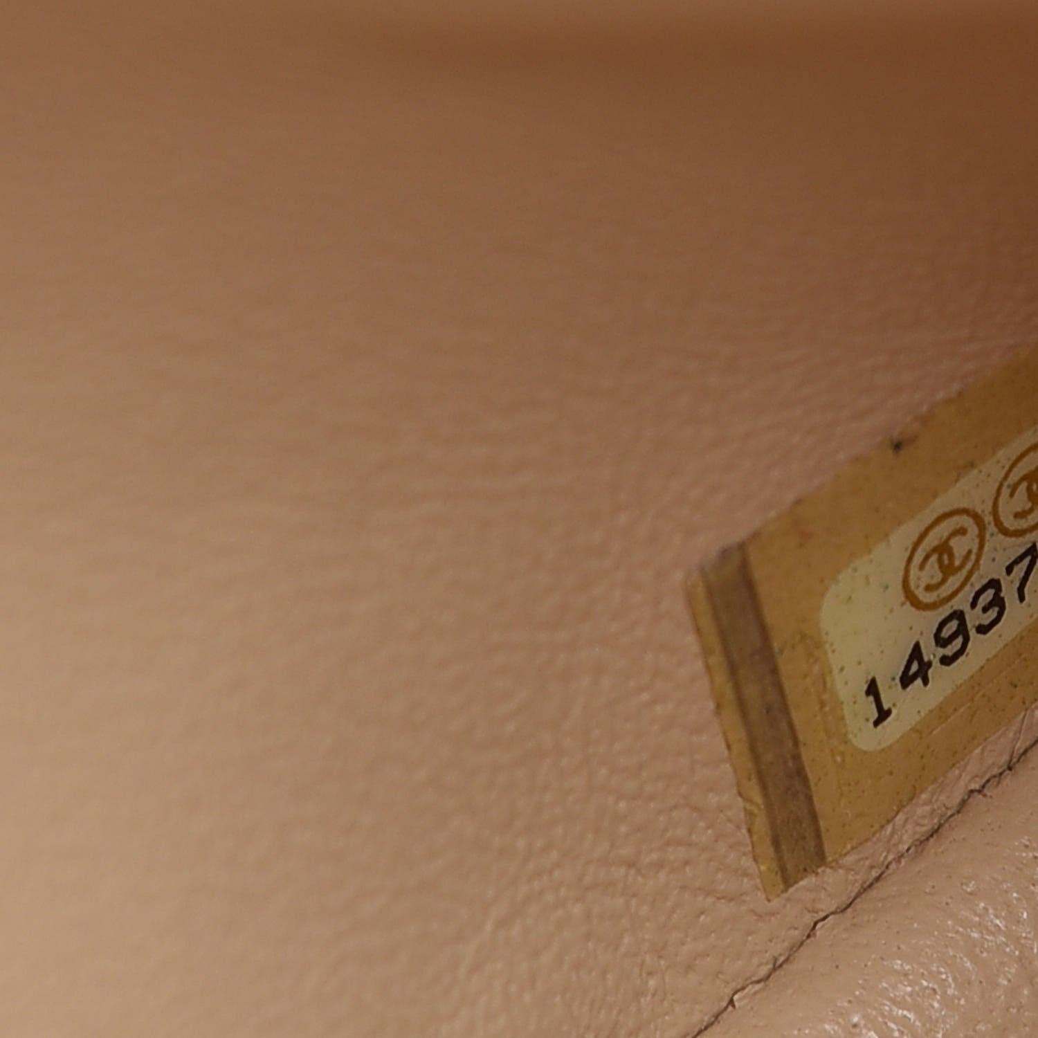 Chanel Caviar Quilted Jumbo Double Flap Light Beige 9 of 11