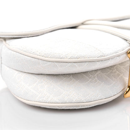Christian Dior Oblique Saddle Bag White 7 of 8